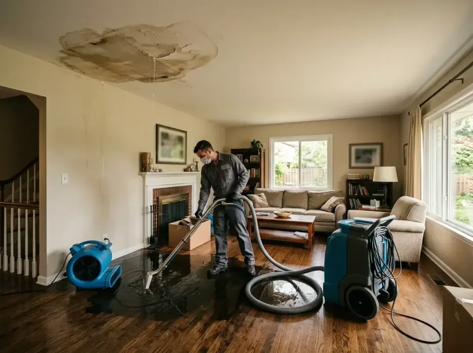 attic-pipe-burst-ceiling-drip-008 — frequently asked questions, Water Damage Restoration & Carpet Care in West Jefferson, OH